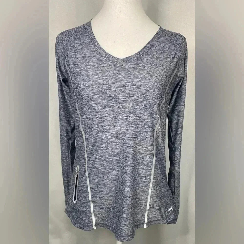 Avia women’s athletic‎ shirt long sleeve reflective